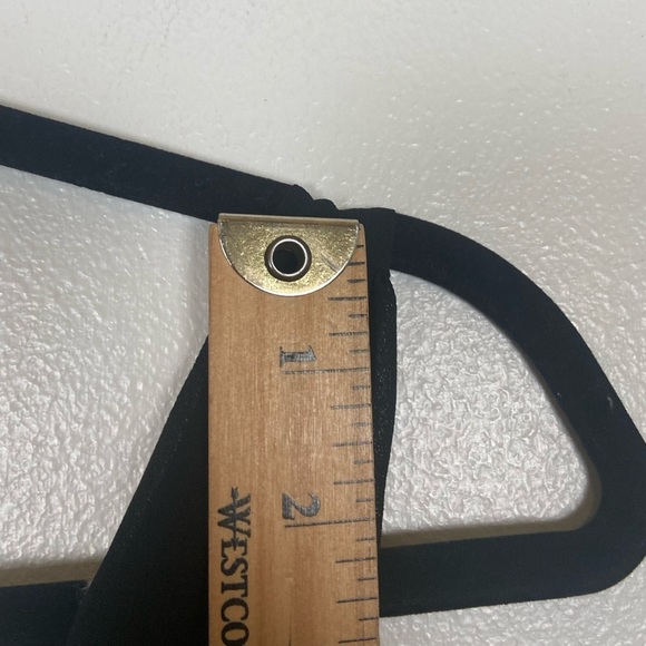 Jones New York Nightgown Black Chiffon Size XL Lace Trim Chemise Feminine Sexy - Picture 7 of 9